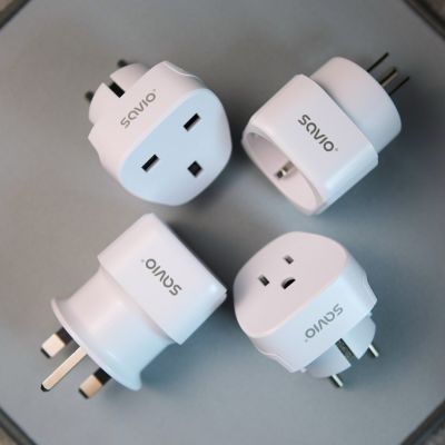 6. SAVIO TRAVEL ADAPTER, US SOCKET – EU PLUG AP-01
