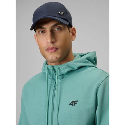 5. Men's zip-up hooded sweatshirt 4F 4FRSS26TSWSM3106-30S