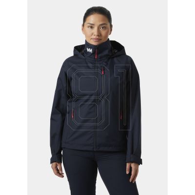 12. Helly Hansen W Crew Hooded Jacket W 34448 597