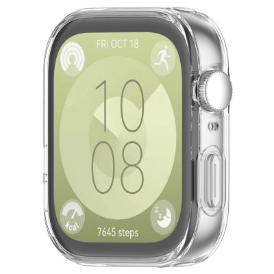 2. Tech-Protect Defense360 Case for Huawei Watch Fit 3 - Transparent