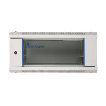 EXTRALINK WALL-HUNG RACK CABINET 4U 600X450 GRAY