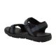 3. Lee Cooper men's shoes velcro sandals for summer beach light blue black