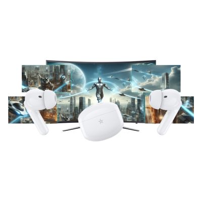 17. GIEWONT RealSound PRO ANC ENC GWS800-2 Wireless Headphones White