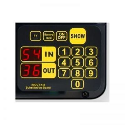 3. Electronic player substitution board - single-sided