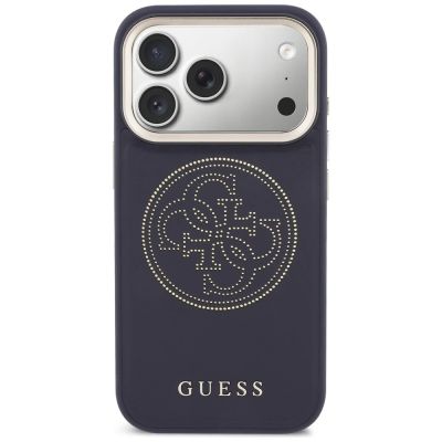 3. Guess Perforated 4G MagSafe case for iPhone 17 Pro - blue