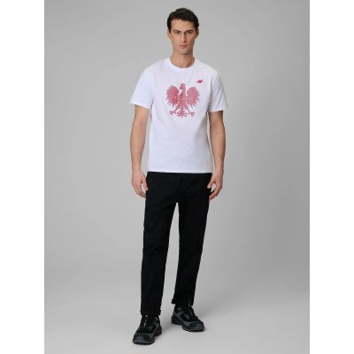 6. Men's fan t-shirt 4F 4FRSS26TTSHM4201-10S