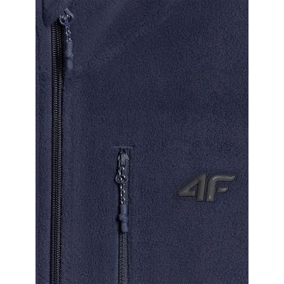 8. Men’s Regular-Fit Fleece with Stand Collar 4F 4FRMM00TFLEM435-31S