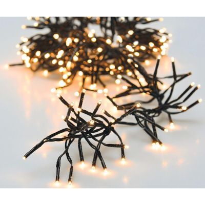 3. CHRISTMAS TREE LIGHTS LIGHT CHAIN 576 LED TIMER WARM WHITE