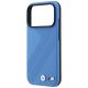 6. BMW M Tire Track Metal Logo MagSafe Case for iPhone 17 Pro / 18 Pro - Blue