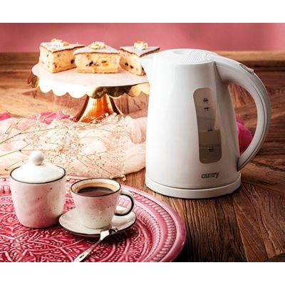 5. Electric kettle Adler CR 1255w (2200W 1.7l; white)