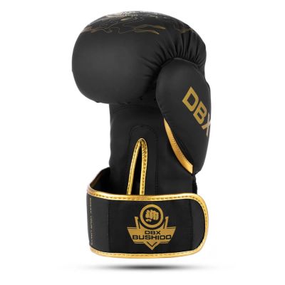 10. 8oz Boxing Gloves - Gold Dragon - Valor Series