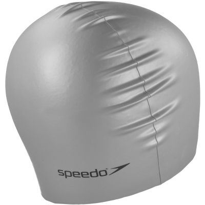 2. Speedo Plain Flat Silicone Cap