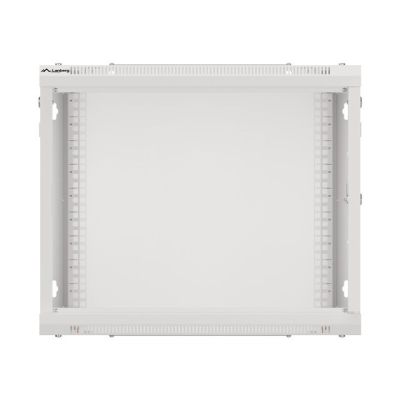 9. LANBERG WALL-HUNG RACK CABINET 19" 9U 600X600 METAL DOOR GRAY (FLAT PACK) WF01-6609-00S