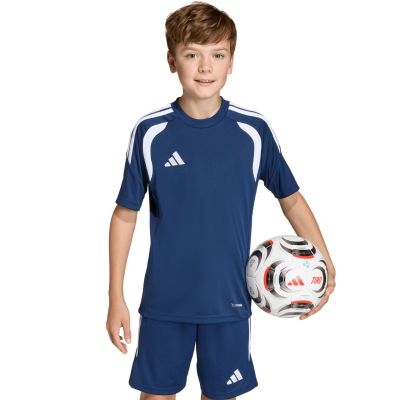 5. adidas Tiro 26 League Jersey Navy Blue and White KB1323