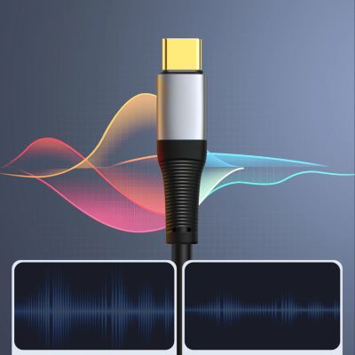 4. Orico AXC USB-C to 3.5 mm jack audio cable 1 m - black