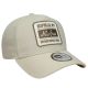 3. New Era Patch Line Cream 9FORTY E-Frame Adjustable Cap 60667679 Beige OSFM
