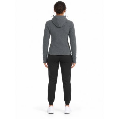 4. Women's fleece with a hood, zip-up, 4F 4FWAW26TFLEF478-24M