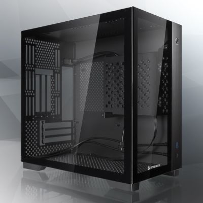 RAIJINTEK PAEAN Mini Mini Tower Black