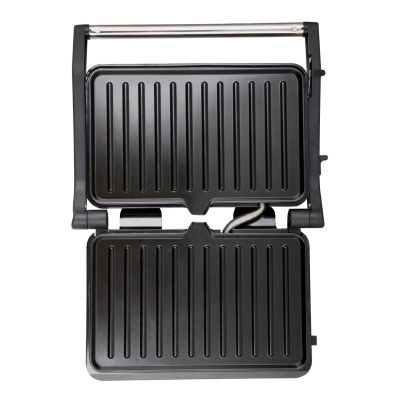 3. ELDOM CONTACT GRILL GK110 800W BLACK AND SILVER