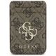 9. Guess 4G Case with MagSafe Wallet for iPhone 18 Pro / 17 Pro – brown