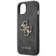 6. Guess 4G Big Metal Logo iPhone 14 Case - Gray
