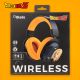 5. Blade DB2001 Headphones/Headset Wired & Wireless Headband Gaming USB Type-C Bluetooth Black, Gray, Orange