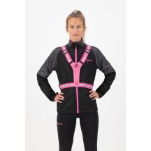 Rogelli pink LED reflective vest