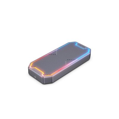 10. UNITEK USB-C M.2 SSD NVME/SATA Enclosure, 10GBPS, RGB