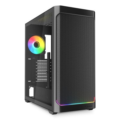Sharkoon AK4W RGB ATX Case with 1 Glass Panel