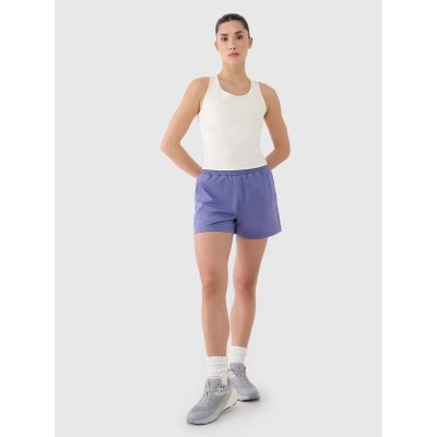 4. Women's quick-drying training shorts 4F 4FRSS25TFSHF0874-32S