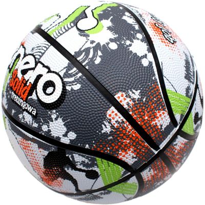 6. ENERO SOLID BASKETBALL SIZE 7 GREY-WHITE