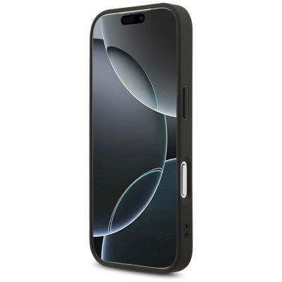 5. Guess Fixed Glitter Big 4G case for iPhone 17 Pro - black