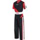 2. TOP TEN kickboxing outfit “Urban Arts” black and red (WAKO APPROVED new)