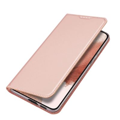4. Dux Ducis Skin Pro case for Samsung Galaxy S23+ flip cover card wallet stand pink