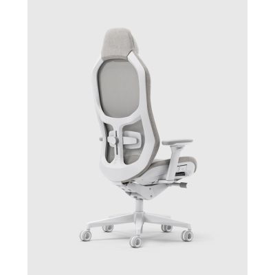 7. Fractal Design Refine 2 Mesh Light Gaming Chair Padded Upholstered Seat Gray