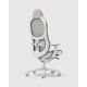 7. Fractal Design Refine 2 Mesh Light Gaming Chair Padded Upholstered Seat Gray
