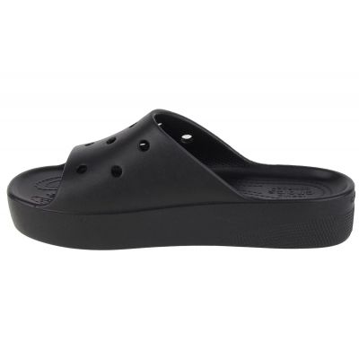 6. Crocs Classic Platform Slide W 208180-001 Flip-Flops