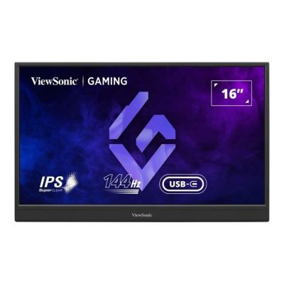 9. Viewsonic VX1654 Portable TV/Monitor Portable Monitor Black 39.6 cm (15.6") LED 1920 x 1080 px