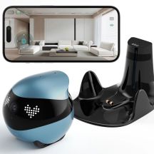 ENABOT Ebo AIR 2 robot - home, mobile monitoring robot (blue)