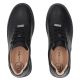 5. Women's leather wedge shoes, black Filippo DP8326