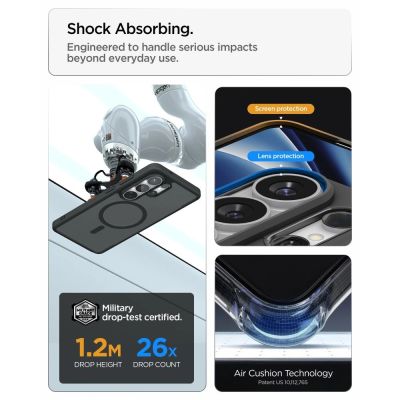 10. Spigen Ultra Hybrid Mag MagSafe Case for Samsung Galaxy S26 Ultra - Translucent