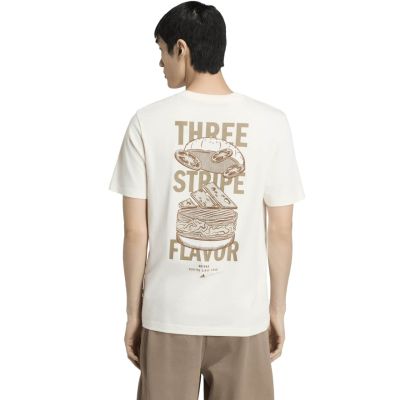 3. Men's adidas Burger Flavor Graphic T-shirt cream KT9723