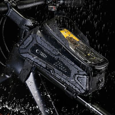 5. Tech-Protect V2 Bike Bag with Phone Space 1.2l - Black