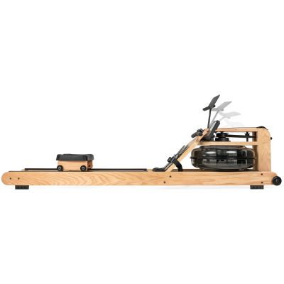 24. VIRTUFIT ELITE WOODEN ROWING MACHINE WITH WATER RESISTANCE - WOOD/OAK