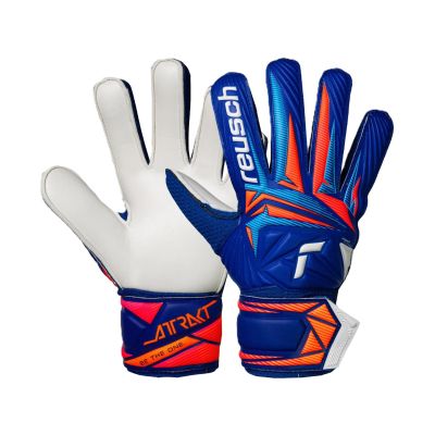 Reusch Attrakt Solid Junior goalkeeper gloves blue 5672515 4126