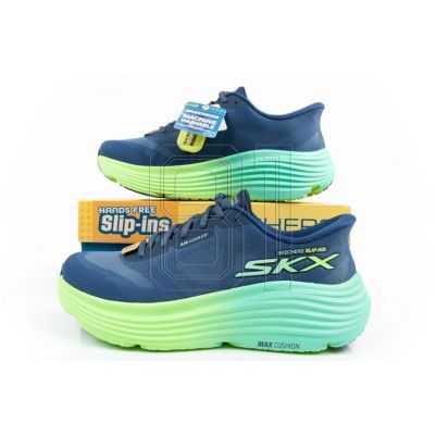 10. Skechers Max Cushioning Slip-Ins W 129473/NVLM Running Shoes
