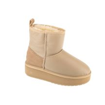EMU Australia Stinger Mini Flatform Leather W13189-SAND Red 37
