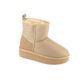 EMU Australia Stinger Mini Flatform Leather W13189-SAND Red 37