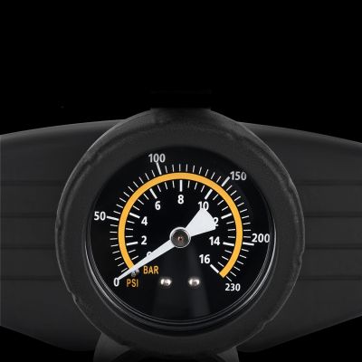 8. Wozinsky WPR-02 Floor Bicycle Pump - Black