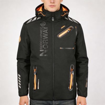 7. Geographgical Norway Royaute DB MEN 068 M WY1999H/GN/Black / Orange jacket